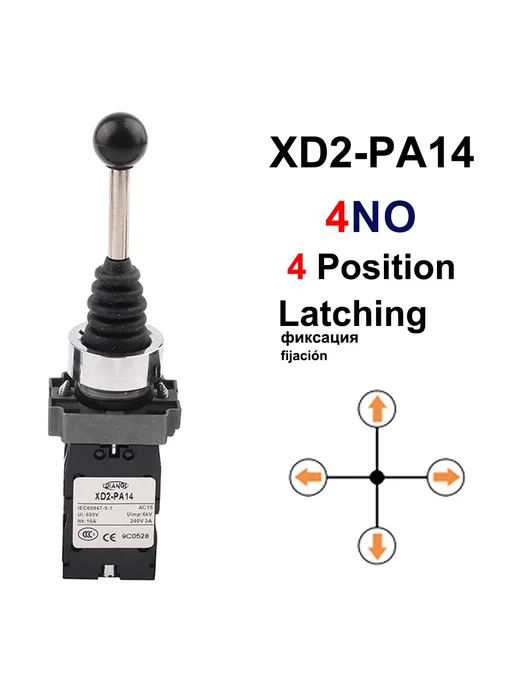 DIANQI Джойстиковый контроллер XD2-PA12 PA14 2NO 4NO XD2-PA2, XD2-PA1