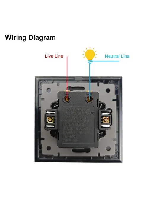 Wallpad Диммер для галогеновых ламп Белый, Dimmer EU White, 20 Вт, фото 3
