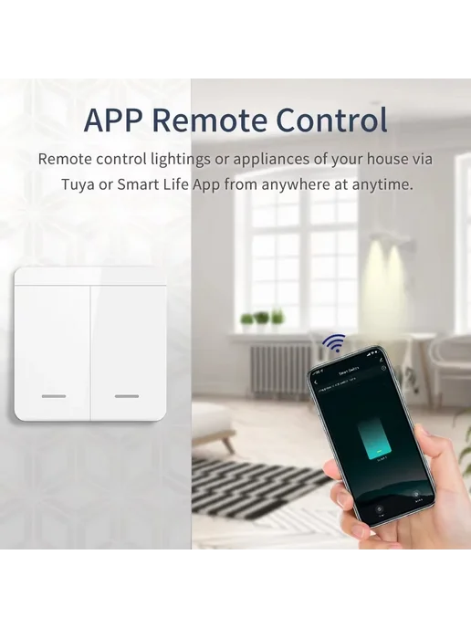 GGBEE WiFi Умный Выключатель 16A RF433 WiFi Receiver, вариант, фото 5