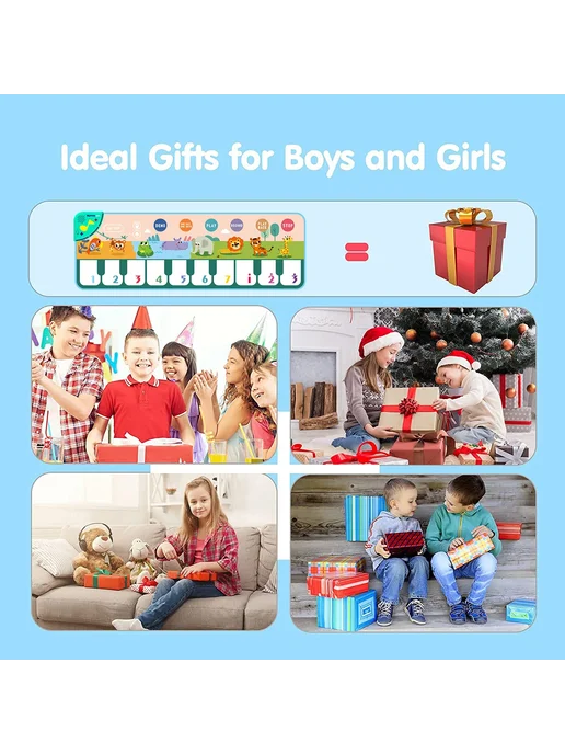 Coolplay Музыкальный коврик-клавиатура для детей H 130x48cm, вариант, фото 6