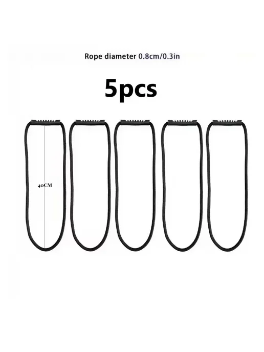 Нет бренда Ремень для хранения шлангов 3pcs 40cm, 5 шт