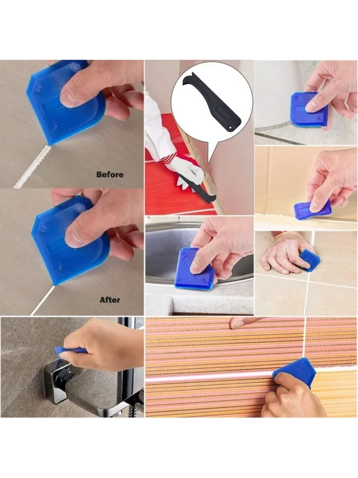 CHITOP Набор аппликаторов для герметика 14 шт. 14PCS, 14 шт, 14 шт, фото 6
