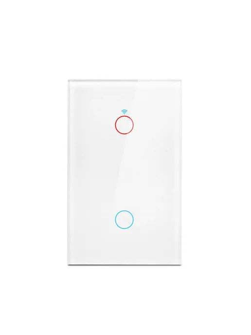 QNCX Умный Wi-Fi Выключатель для светодиодных ламп White 2, белый