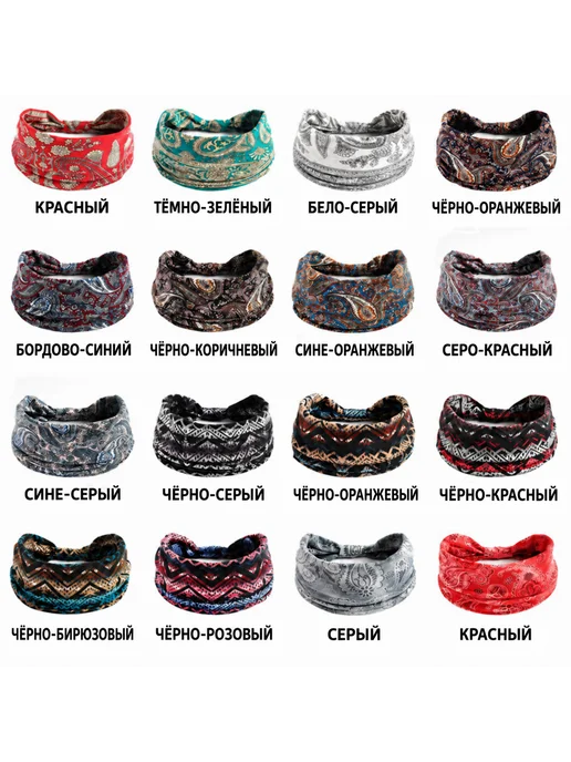 Повязка на голову спортивная для йоги и фитнеса, розовый, фото 3