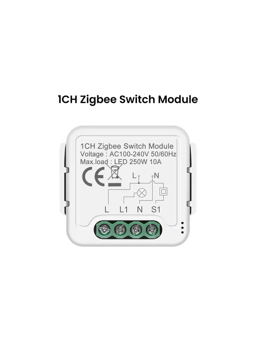 GIRIER Модуль Tuya ZigBee 3.0 для умного дома 1 2 3 4 канала, вариант