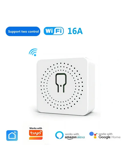 Szaoju Мини-выключатель Wi-Fi 16А для умного дома 10PCS, 10 шт