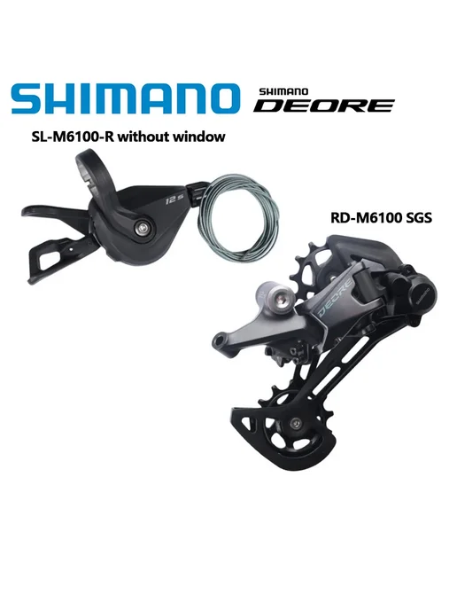 Shimano DEORE SL-M6100 Правый Переключатель 12 Скоростей m61, передач m6, фото 2