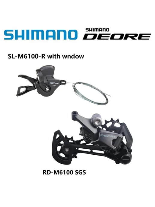 Shimano DEORE SL-M6100 Правый Переключатель 12 Скоростей m61, передач m6, фото 3