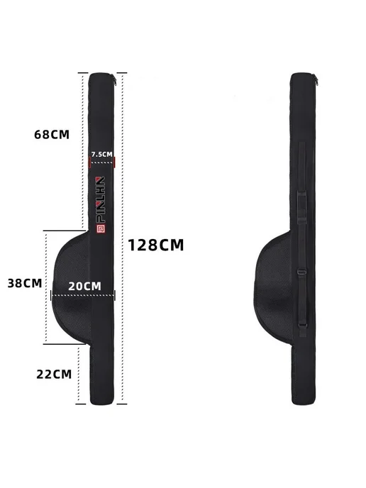 HTMCK Сумка для удочек 128CM, черный, фото 6