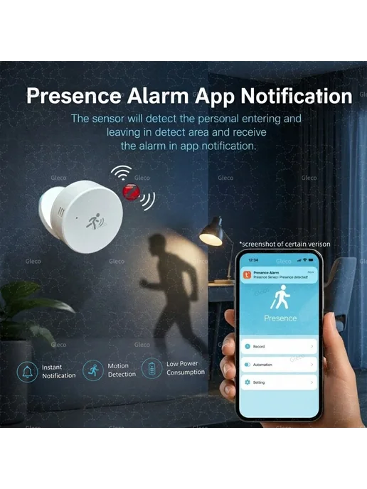 coolo Датчик присутствия человека Zigbee Multi sensor (TYPE8, вариант, фото 6