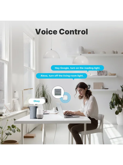 Модуль Мини-выключателя MOES Tuya Smart WiFi ZigBee На 1-4 К, вариант, фото 6