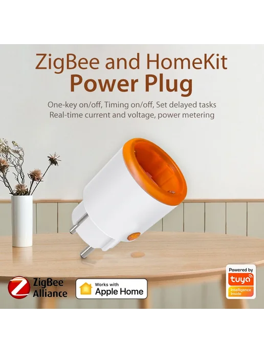 GDVONE Умные розетки Zigbee, 4 шт, 4 шт, фото 3