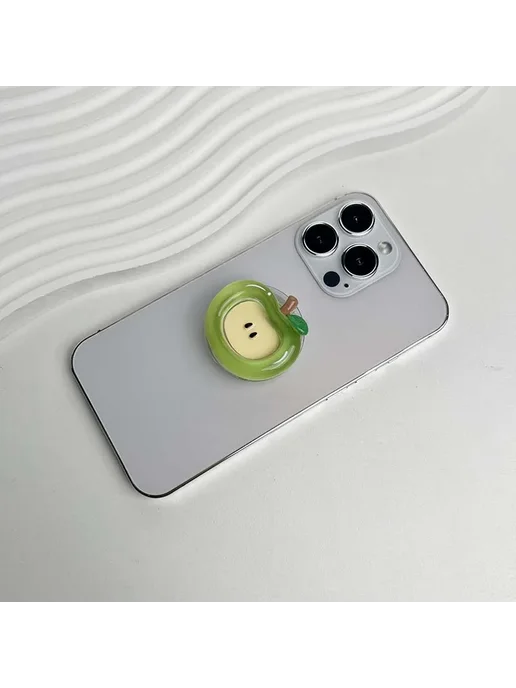 DIXSG Симпатичный держатель для мобильного телефона серии Fruit, п, зеленый
