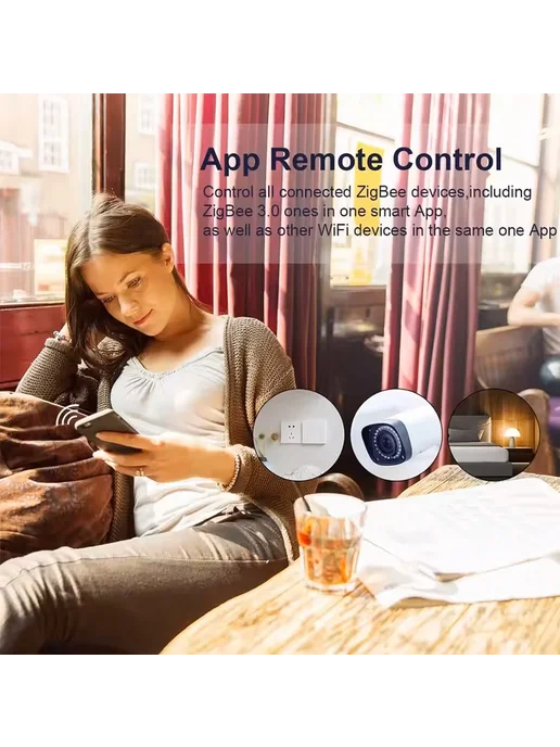 RightSitu Умный хаб Tuya ZigBee 3.0 Wireless Hub, вариант, фото 5