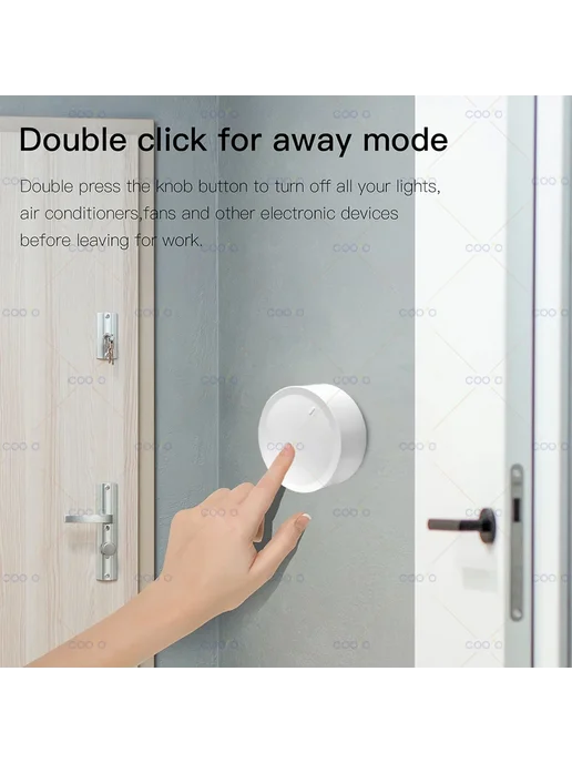 coolo Умный Беспроводной Кнопочный Контроллер Tuya ZigBee, вариант, фото 6