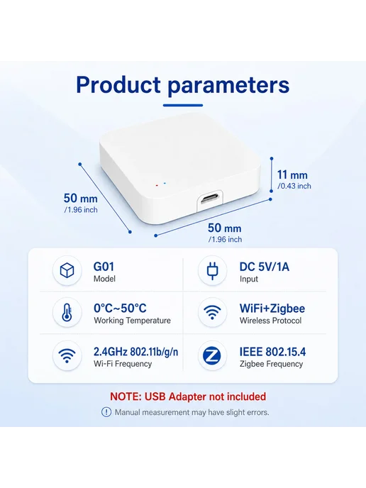 RightSitu Шлюз SG01 для умного дома Standard Version, вариант, фото 7