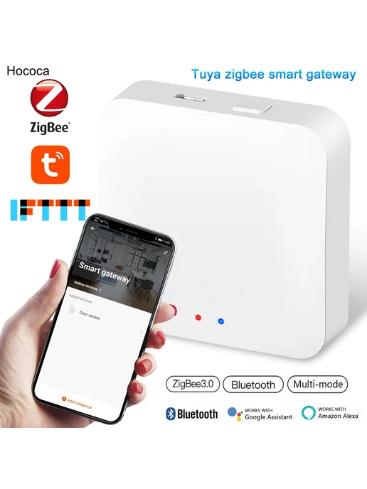 hococa RSH-GW018 Умный Дом Шлюз Zigbee 3.0 Bluetooth Multi -, вариант, фото 2