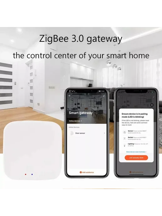 hococa RSH-GW018 Умный Дом Шлюз Zigbee 3.0 Bluetooth Multi -, вариант, фото 5