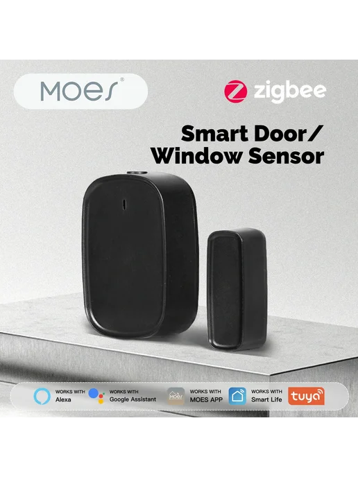 MOES ZSS-S01-GWM-C Умный датчик двери окна ZigBee, вариант, фото 2