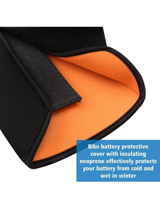 DOMEN Защитный чехол для электровелосипеда, оранжевый, синий, фото 3