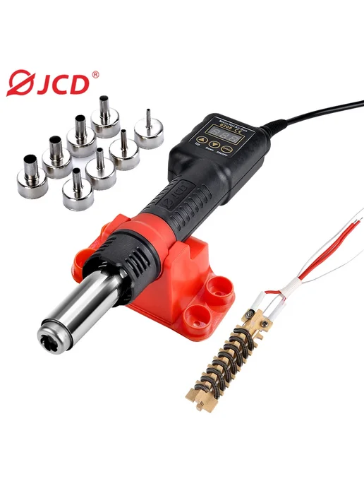 jcd Паяльная станция 8208, 750 Вт, 110V US PLUG, 750 Вт