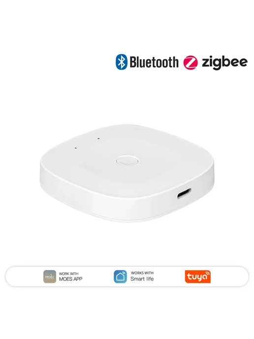 MOES Tuya Smart ZigBee Bluetooth Шлюз для умного дома Multi-, вариант