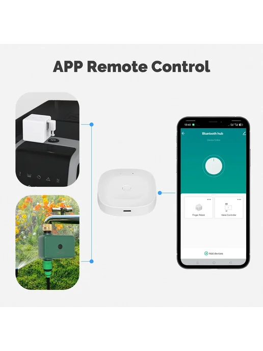 MOES Tuya Smart ZigBee Bluetooth Шлюз для умного дома Multi-, вариант, фото 3