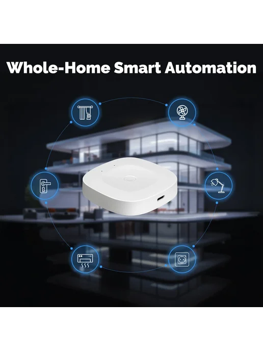 MOES Tuya Smart ZigBee Bluetooth Шлюз для умного дома Multi-, вариант, фото 5