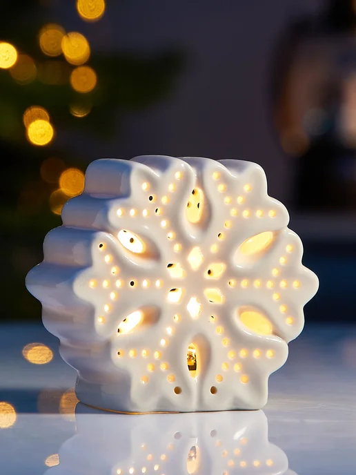 Luazon Lighting Новогодняя фигурка светодиодная Снежинка, белый, фото 4