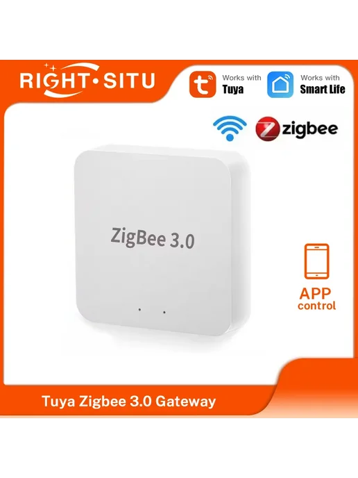 RightSitu Zigbee 3.0 Умный мост для дома WHITE, With IR, фото 2