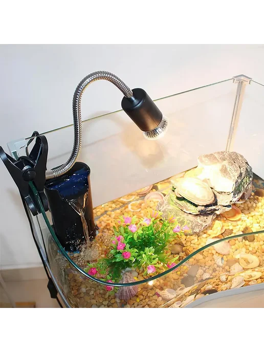 Нет бренда Лампа для рептилий Фармор UVA UVB 25-75 Вт 50w EU Plug, 2575 Вт, фото 7