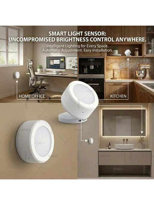 arteco Датчик света для Zigbee Tuya Zigbee(Stand), вариант, фото 7