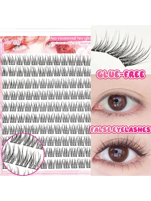 Нет бренда Daily Lash Win Самоклеящиеся накладные ресницы в корейском, вариант