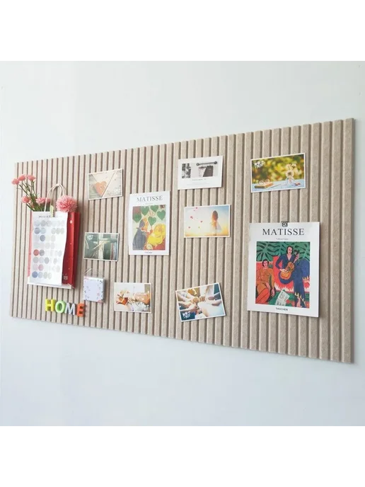 Настенная доска из войлока 60×120 см, толщина 9 мм, 60x120 см, фото 4
