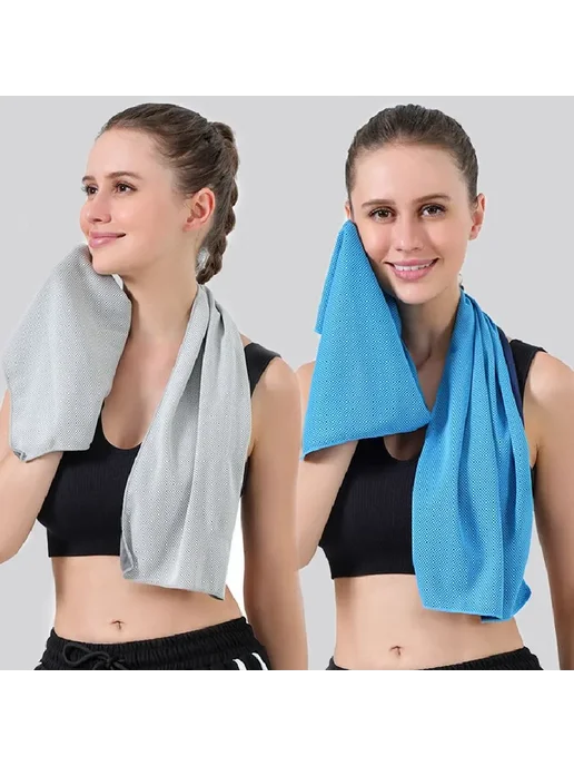 Нет бренда 25*50 см Спортивное полотенце для фитнеса и путешествий в си, 25x50 см, фото 6