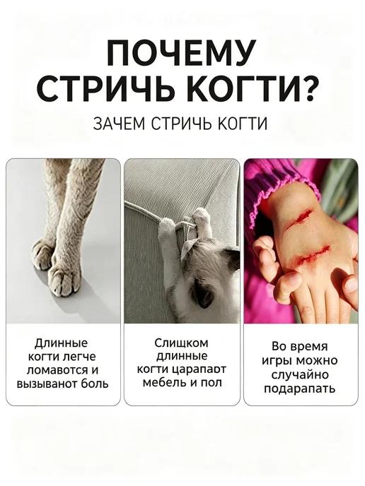 Когтерезка для собак и кошек из нержавеющей стали, ножницы и, коричневый, фото 5