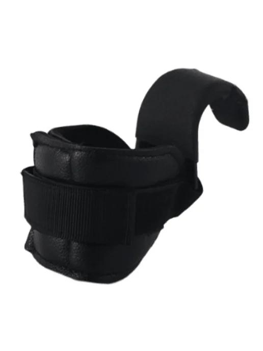 Тяговые крюки с напульсниками для становой тяги, нейлон, вариант, фото 5