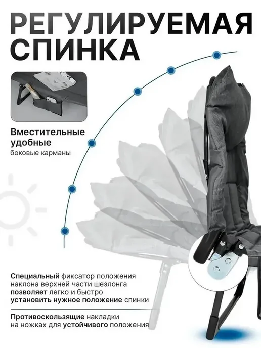 раскладушка с матрасом,взрослая для сна 200х83×38CM, 200х65 30CM, фото 4