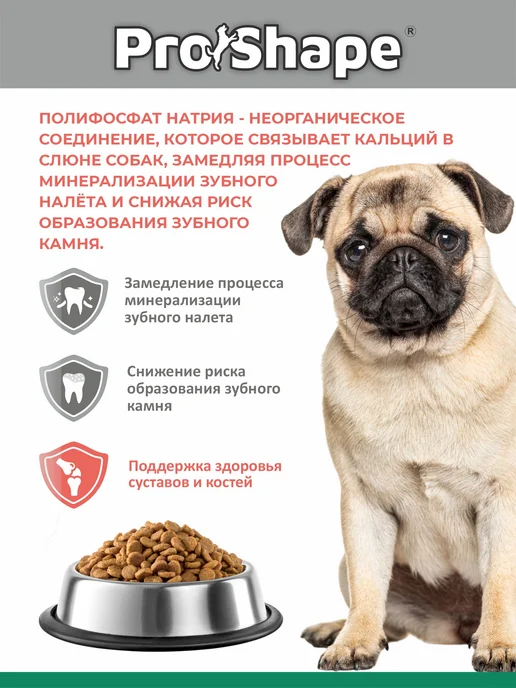 Сухой корм ProShape для собак, взрослые, мелкие, говядина, 1,5 кг, фото 3