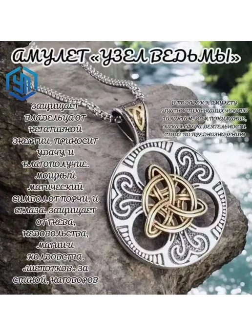 Амулет-оберег 7 архангелов из бижутерного сплава, вариант