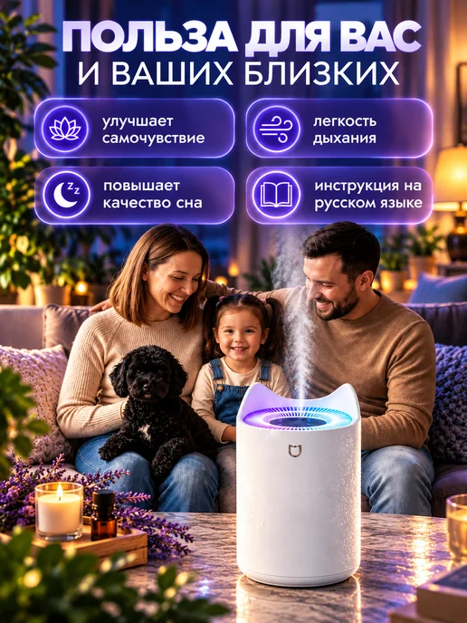 Увлажнитель воздуха для дома, вариант, фото 3