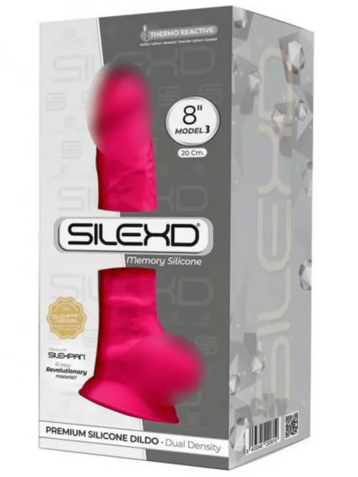 Adrien Lastic Фаллоимитатор на присоске SileXD (20, Ø 4.2 см), розовый, фото 2