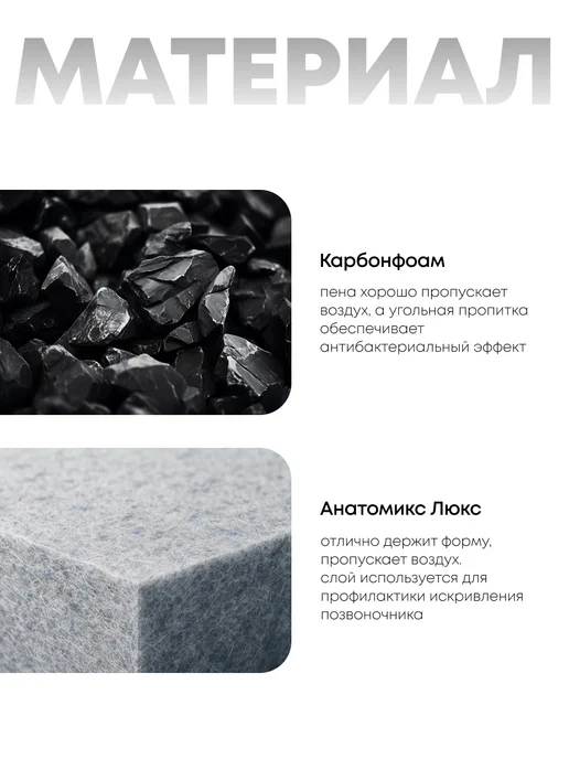 Divan Boss Комплект Кровать Босс Лайн Монолит серый + Матрас 160*200, 160x200, фото 6