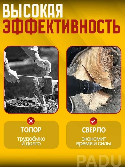 Автоматический винтовой дровокол, диаметр 50 мм, вариант, фото 3