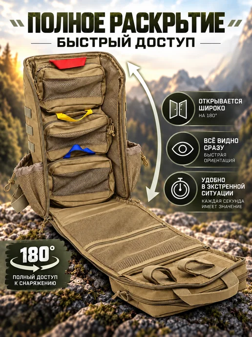 VOENTORG24 Рюкзак тактический медицинский 18 л, 18 л, фото 3