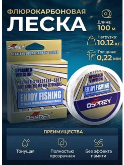 Леска OspreyEnjoy 100м 0,22мм