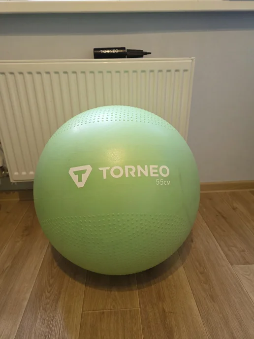 Torneo мяч гимнастический 55 см torneo, зеленый