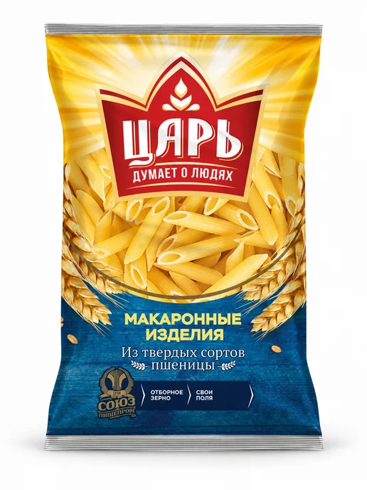 Царь Макароны перья рифлёные 400 г, 400 г, фото 7