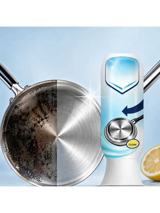 Средство для удаления черных пятен с посуды, remover для Pot, черный, фото 3