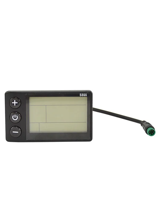 S866 B дисплей для электросамокатов, waterproof, 24-48V, вариант, фото 6